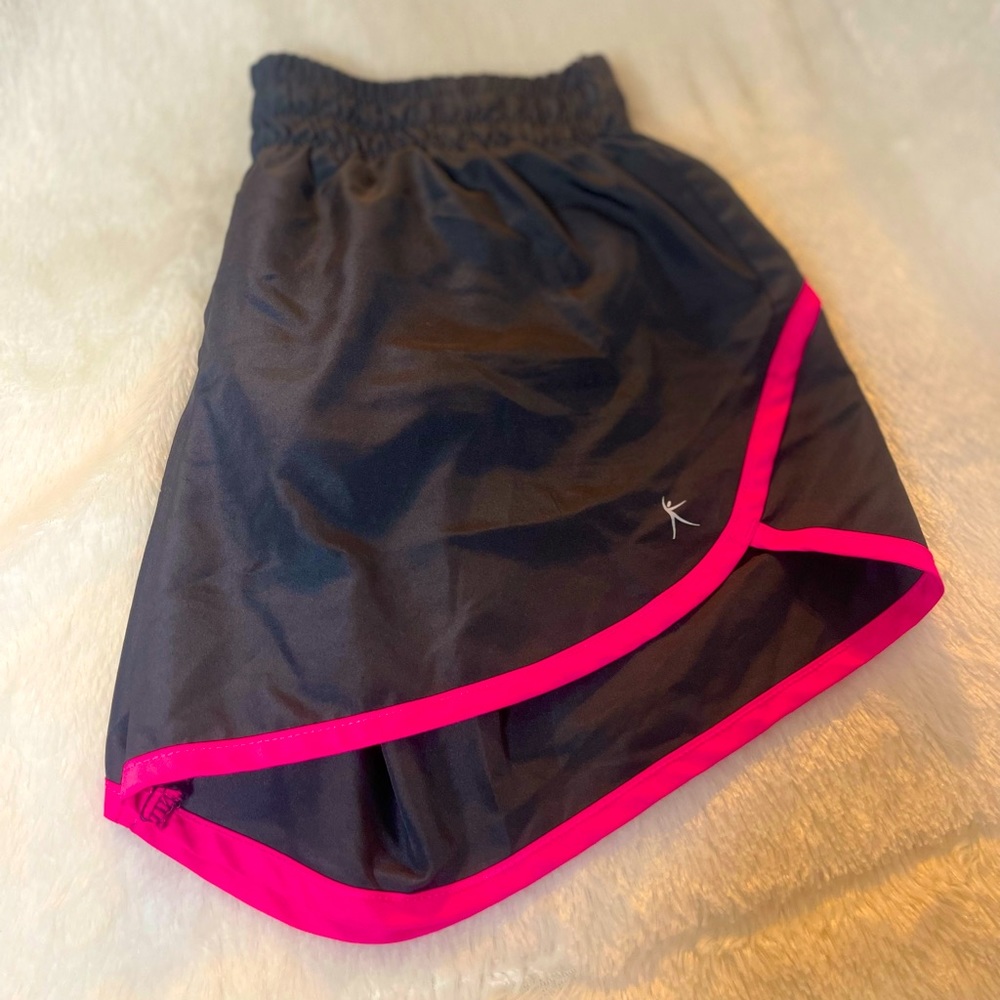 Grey and Pink Running Shorts